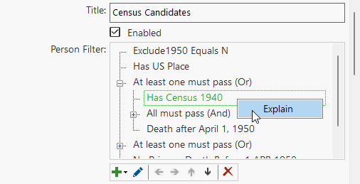 Right-Click Context Menu screenshot of right-click context menu showing Explain command